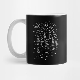 Hiking Trails (for Dark) Mug